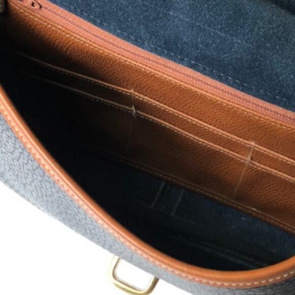 Dooney & Bourke Vintage Leather Equestrian Purse - Picture 6 of 7